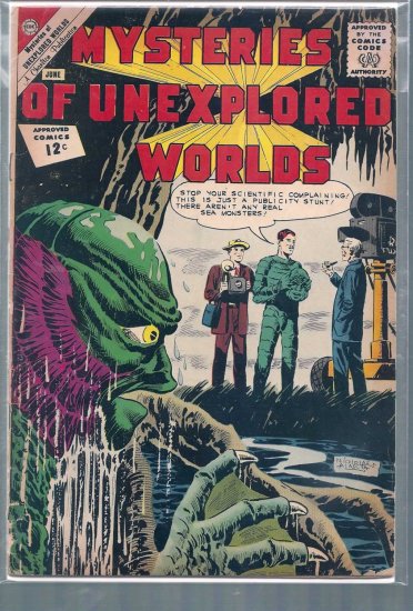 MYSTERIES OF UNEXPLORED WORLDS # 30, 1.5 FR/GD