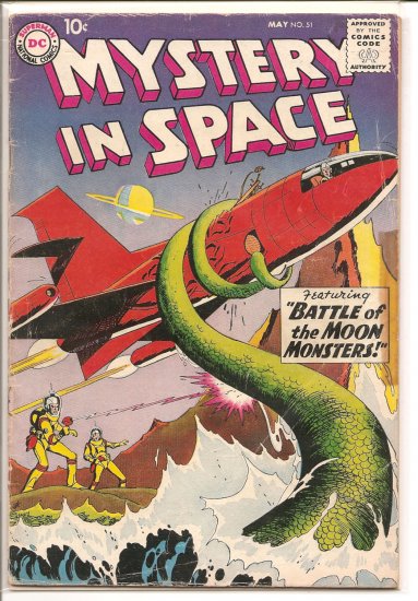 Mystery in Space # 51, 2.5 GD +