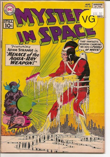 Mystery in Space # 69, 4.0 VG