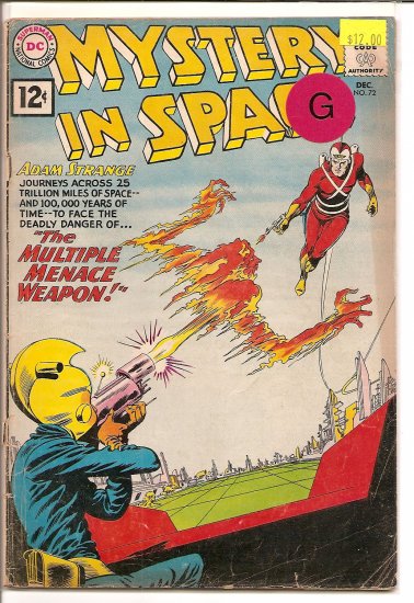 Mystery in Space # 72, 2.0 GD