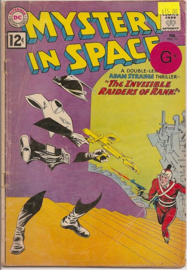 Mystery in Space # 73, 2.5 GD +