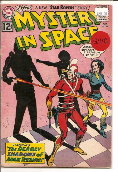 Mystery in Space # 80, 3.0 GD/VG