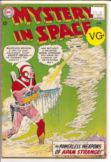 Mystery in Space # 84, 4.5 VG +