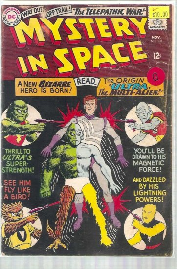 MYSTERY IN SPACE # 103, 2.0 GD