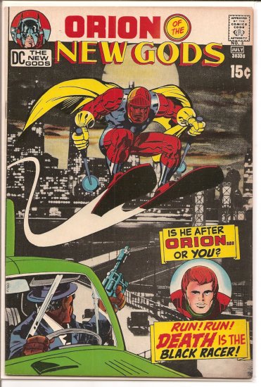 New Gods # 3, 4.0 VG