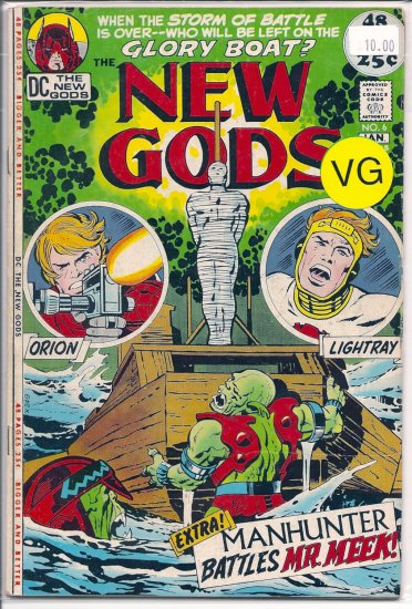 New Gods # 6, 4.0 VG