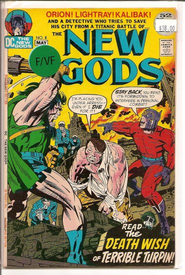 New Gods # 8, 7.0 FN/VF