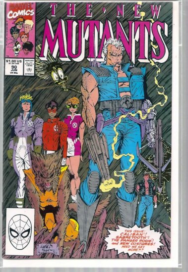 NEW MUTANTS # 90, 5.0 VG/FN