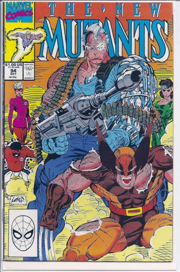 NEW MUTANTS # 94, 4.5 VG +