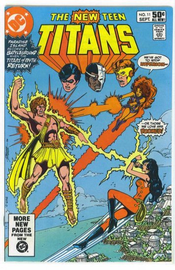 New Teen Titans # 11, 9.4 NM