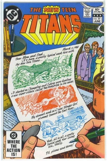 New Teen Titans # 20, 9.4 NM