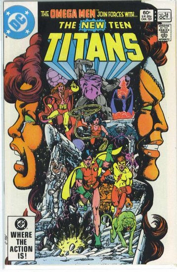 New Teen Titans # 24, 9.2 NM -