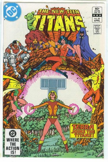 New Teen Titans # 30, 9.2 NM -