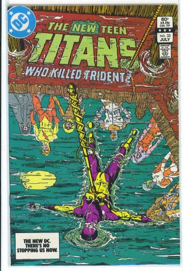 New Teen Titans # 33, 9.2 NM -