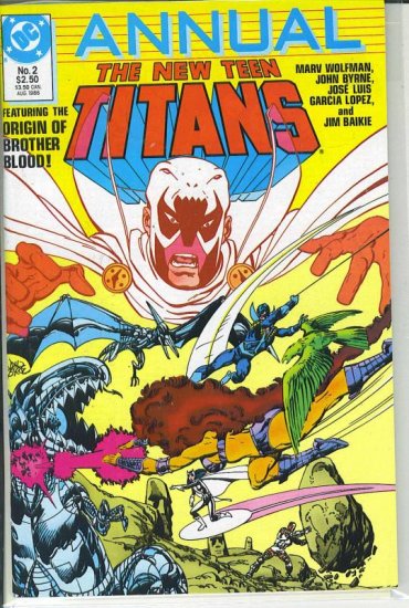 New Teen Titans Annual # 2, 9.4 NM