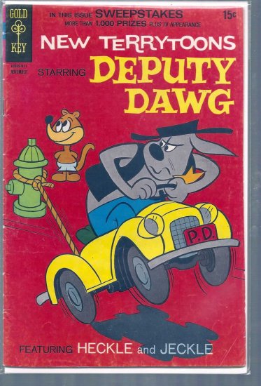 NEW TERRYTOONS # 7, 4.5 VG +