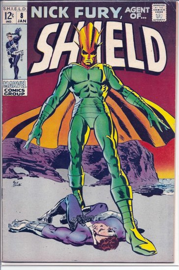 NICK FURY AGENT OF SHIELD # 8, 5.0 VG/FN
