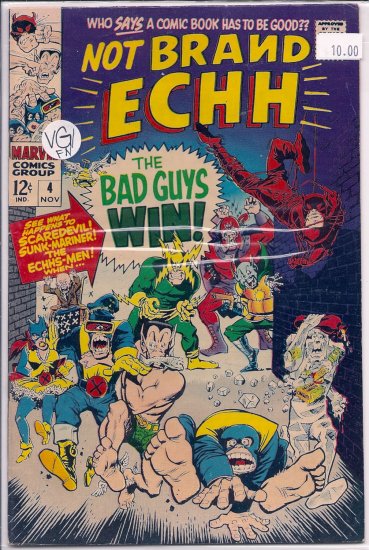 Not Brand Echh # 4, 4.0 VG