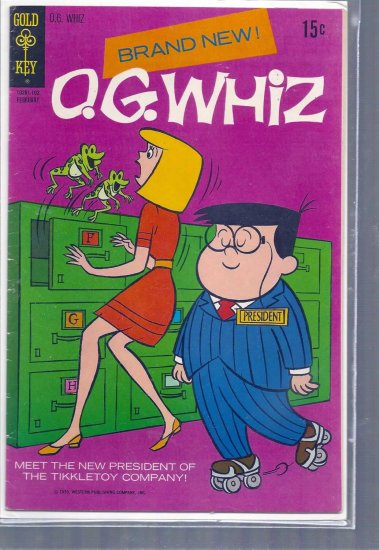 O.G. WHIZ # 1, 4.5 VG +