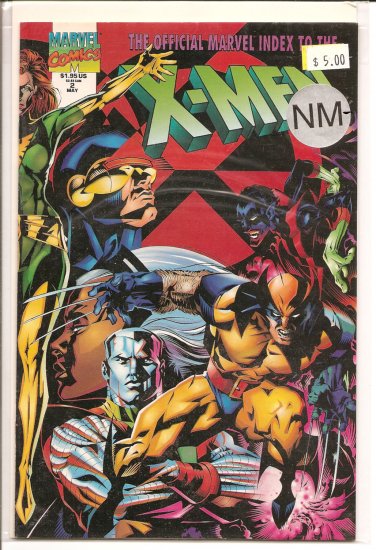 Official Marvel Index to The X-Men # 2, 9.2 NM -