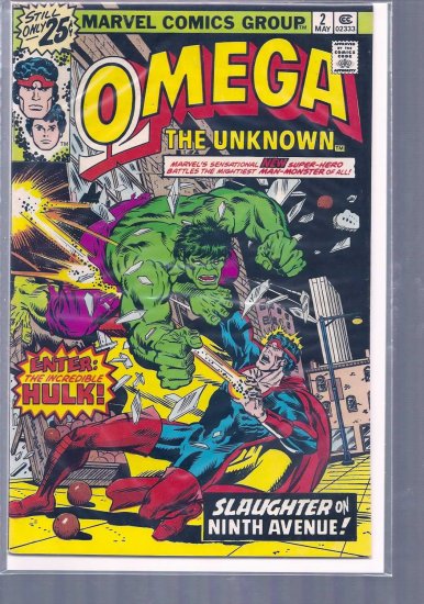 OMEGA THE UNKNOWN # 2, 4.5 VG +
