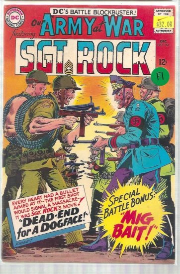 OUR ARMY AT WAR # 161, 6.0 FN