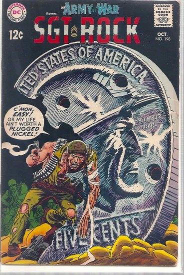 OUR ARMY AT WAR # 198, 3.5 VG -