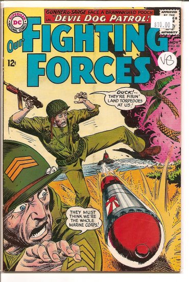 Our Fighting Forces # 88, 4.0 VG