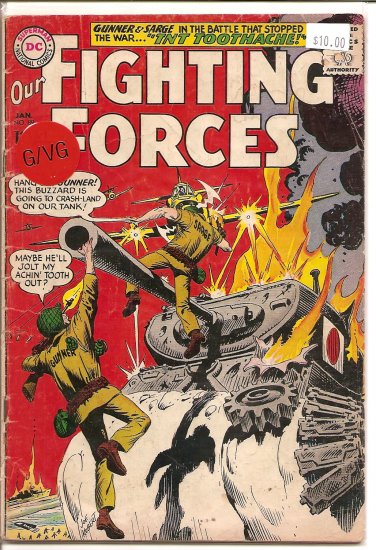 Our Fighting Forces # 89, 3.0 GD/VG