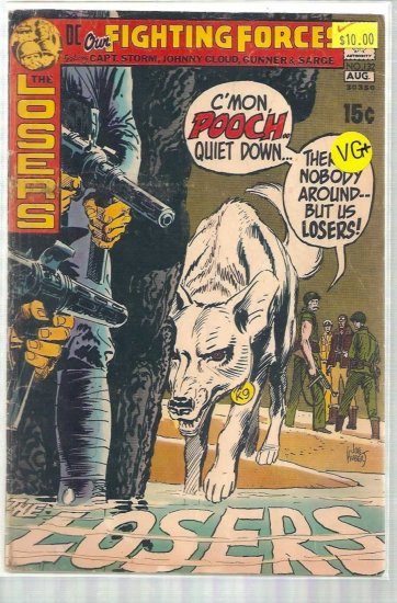OUR FIGHTING FORCES # 132, 4.5 VG +