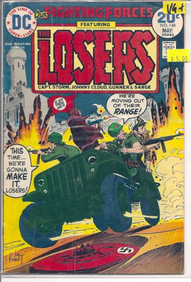 Our Fighting Forces # 148, 4.5 VG +