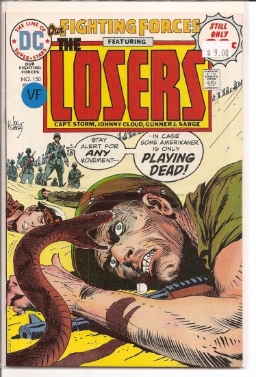 Our Fighting Forces # 150, 8.0 VF