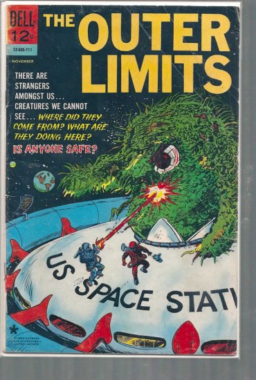 OUTER LIMITS # 16, 4.5 VG +