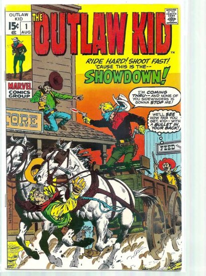 OUTLAW KID # 1, 4.5 VG +