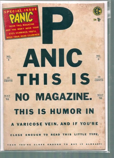 PANIC # 8, 4.0 VG