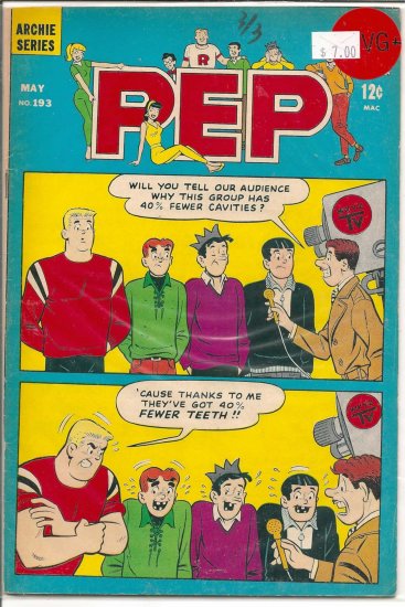 Pep Comics # 193, 4.5 VG +