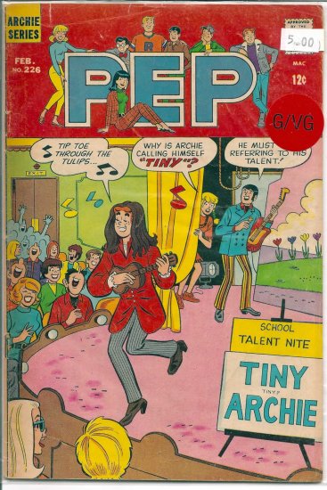 Pep Comics # 226, 3.0 GD/VG