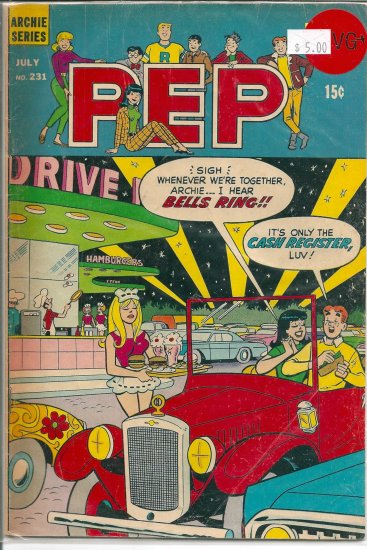 Pep Comics # 231, 4.5 VG +
