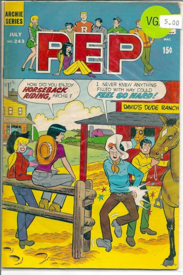 Pep Comics # 243, 4.0 VG