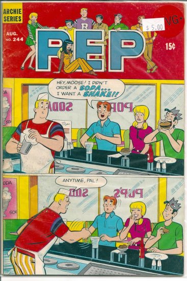 Pep Comics # 244, 4.5 VG +