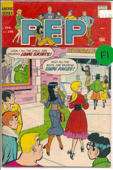 Pep Comics # 250, 6.0 FN