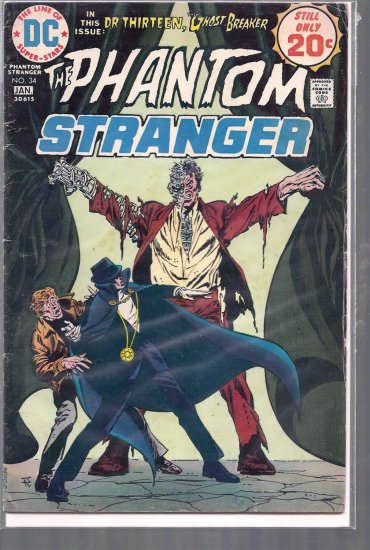 PHANTOM STRANGER # 34, 3.5 VG -