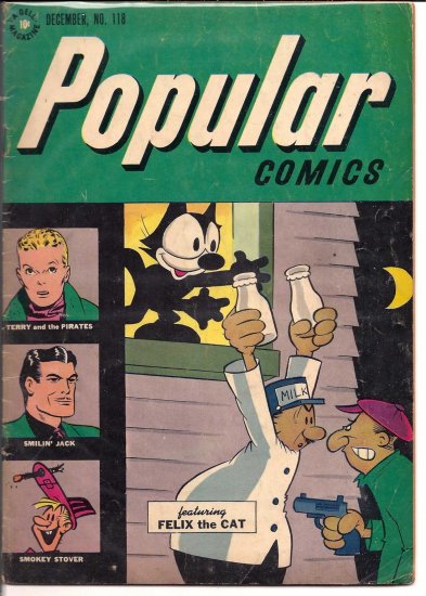 POPULAR COMICS # 118, 4.0 VG