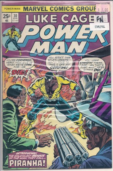 Power Man # 30, 6.0 FN