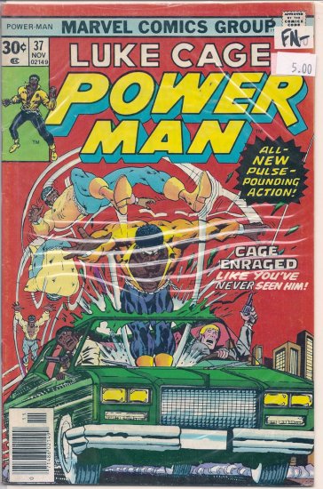 Power Man # 37, 5.5 FN -
