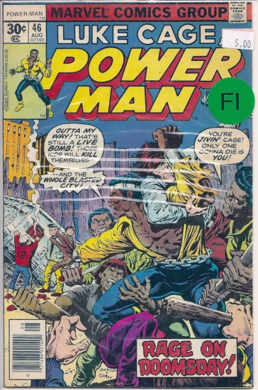 Power Man # 46, 6.0 FN