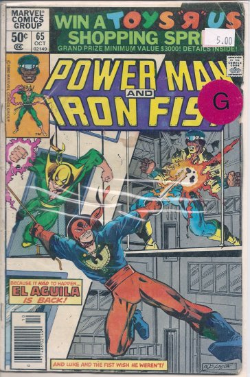 Power Man # 65, 2.0 GD