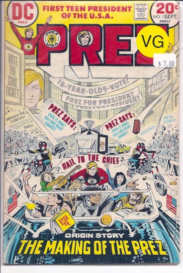 Prez # 1, 4.0 VG