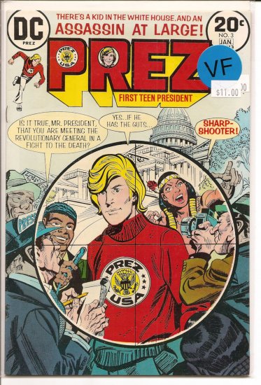 Prez # 3, 8.0 VF