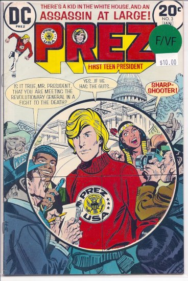 Prez # 3, 7.0 FN/VF
